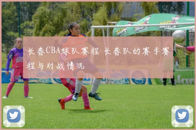 长春CBA球队赛程 长春队的赛季赛程与对战情况
